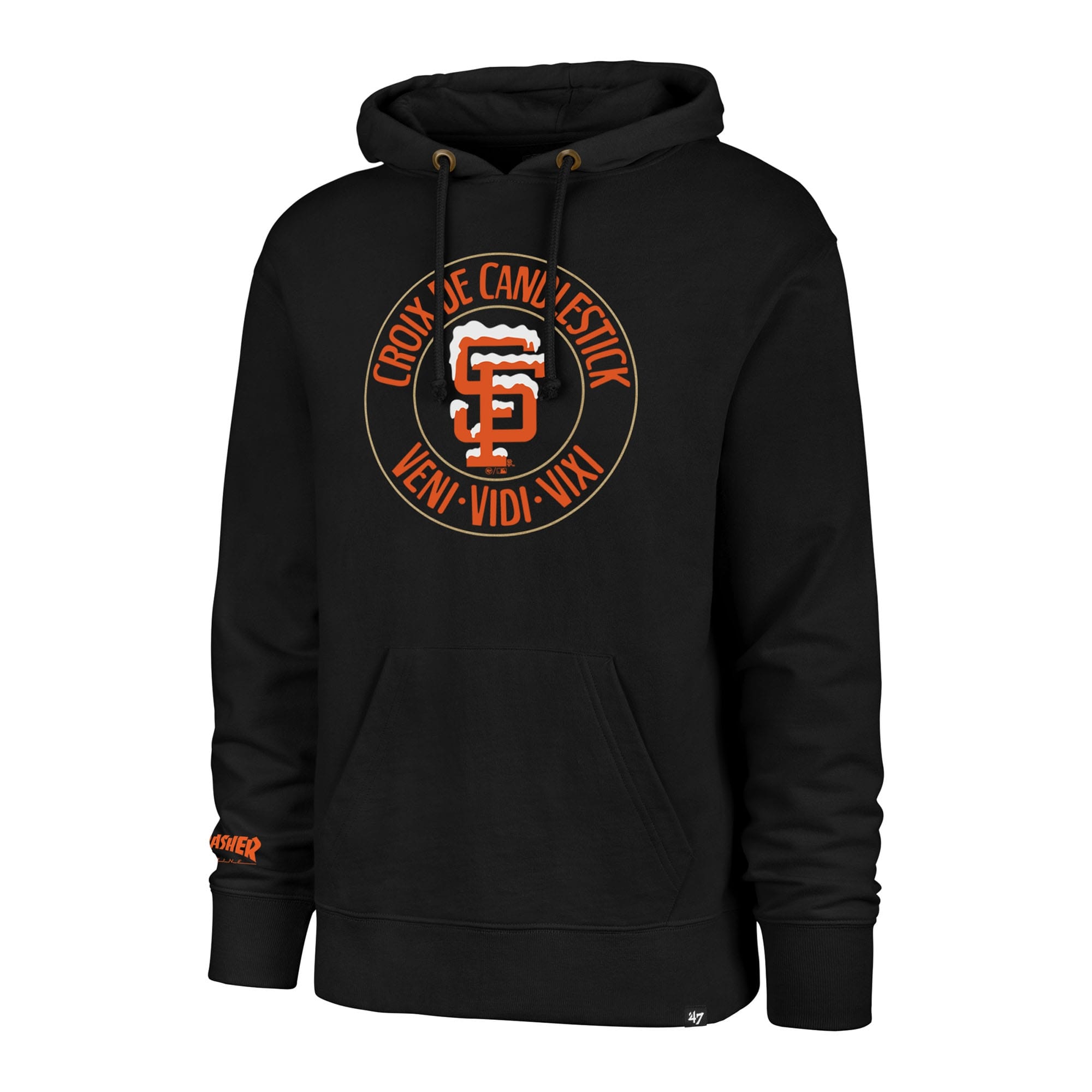San Francisco Giants '47 x Thrasher Croix de Candlestick MLB Hoodie