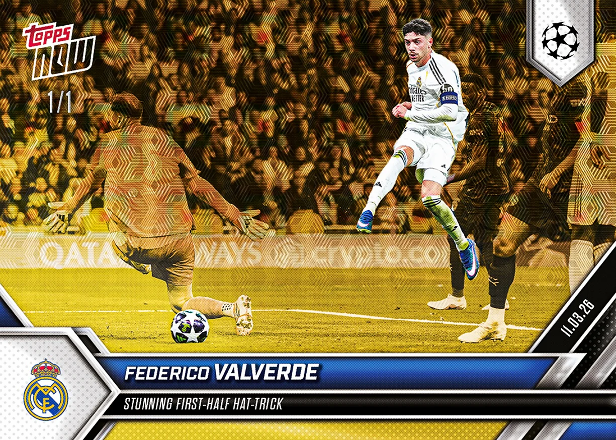 Federico Valverde - 2025-26 UCL Topps NOW® - Card 104