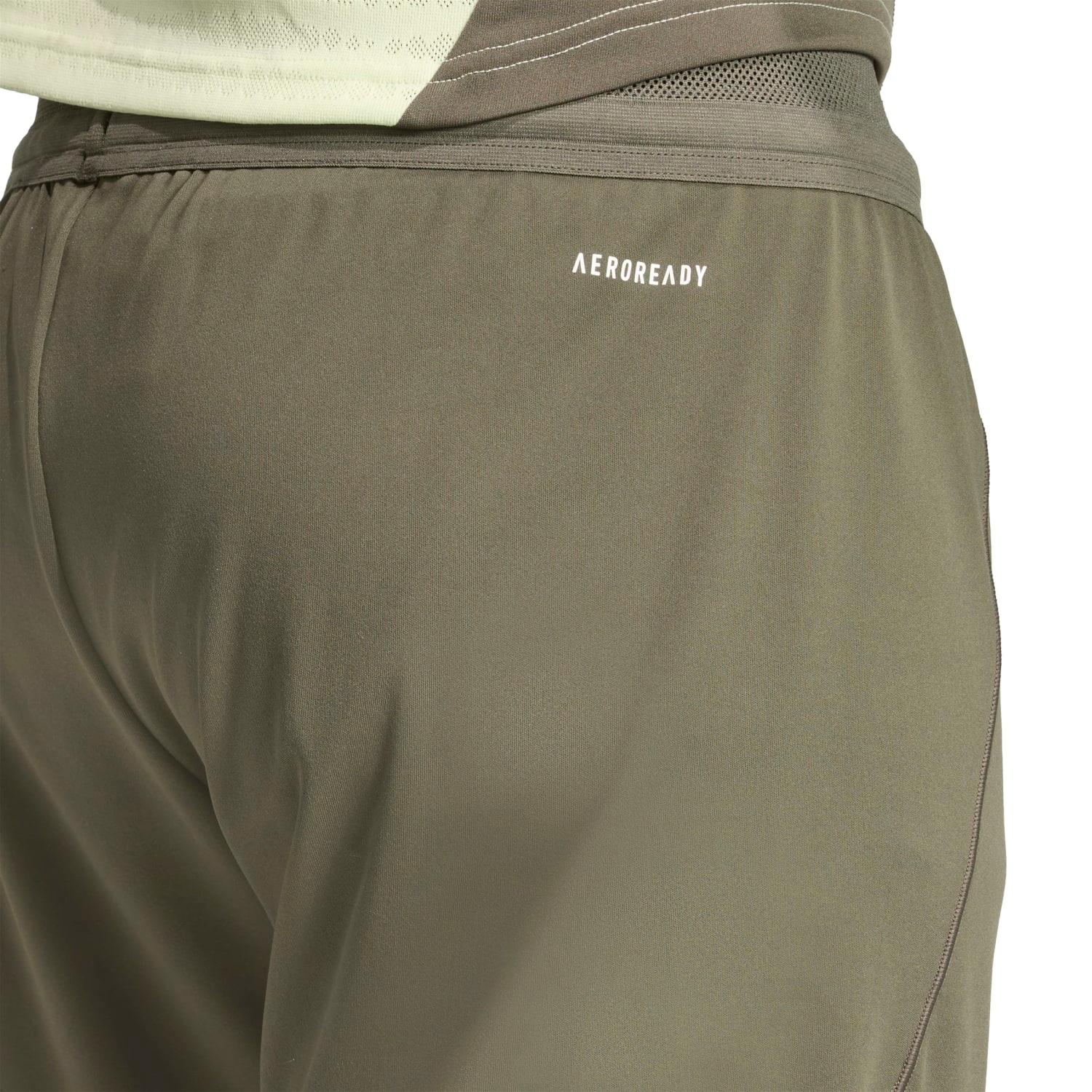 Mens adidas Pro Training Shorts 25/26 Dark Olive