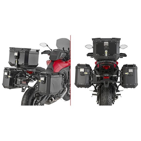 Givi RAPID OBK suitcase supportYAMAHA 700 TRACER 7 - 2025Ref: Gi2790 / Plo2177Cam