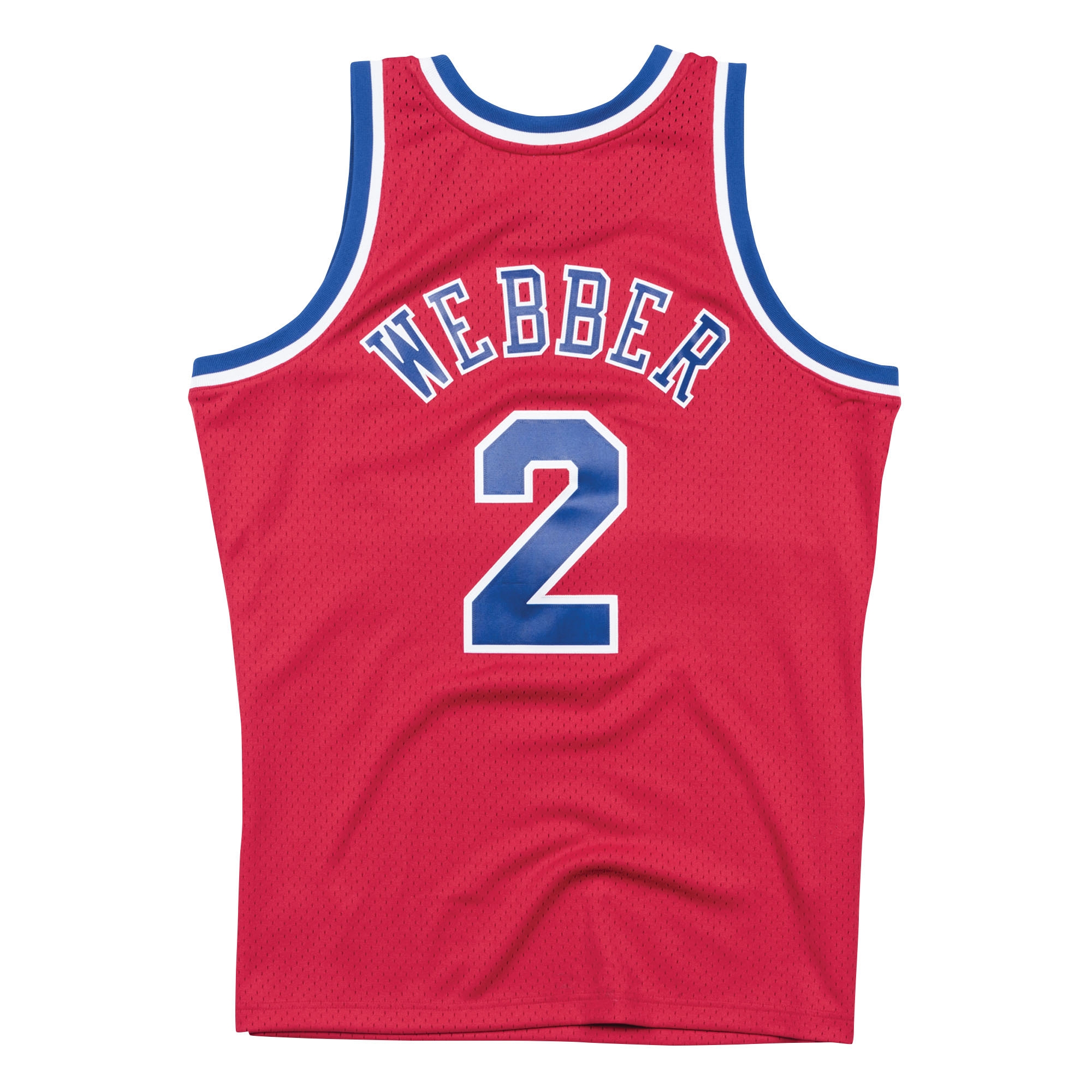 Chris Webber #2 Washington Bullets 1994-95 Swingman NBA Jersey Red