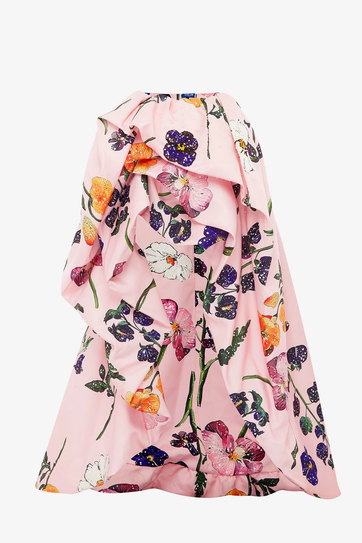 Fiorella Embellished Voluminous Skirt - Wildbloom