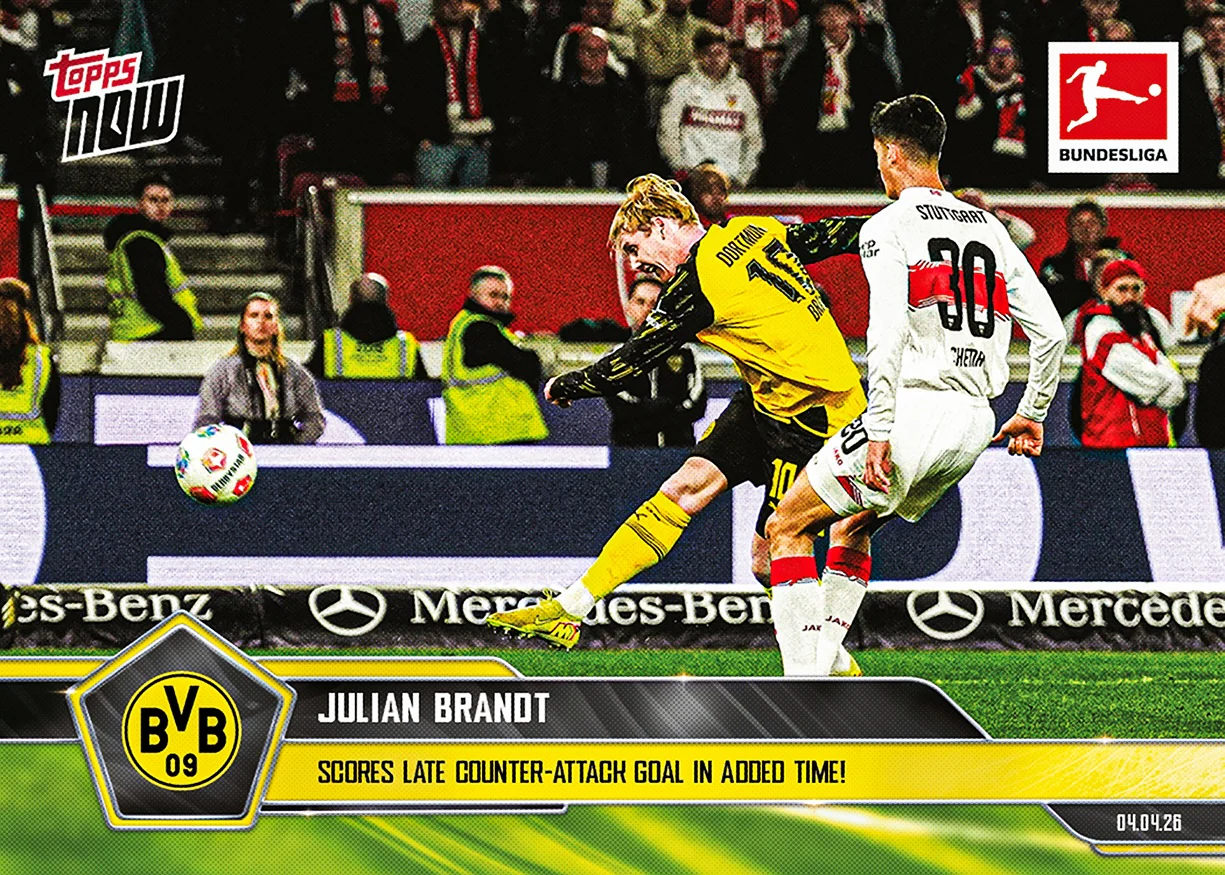 Julian Brandt - 2025-26 Bundesliga Topps NOW® - Card 158