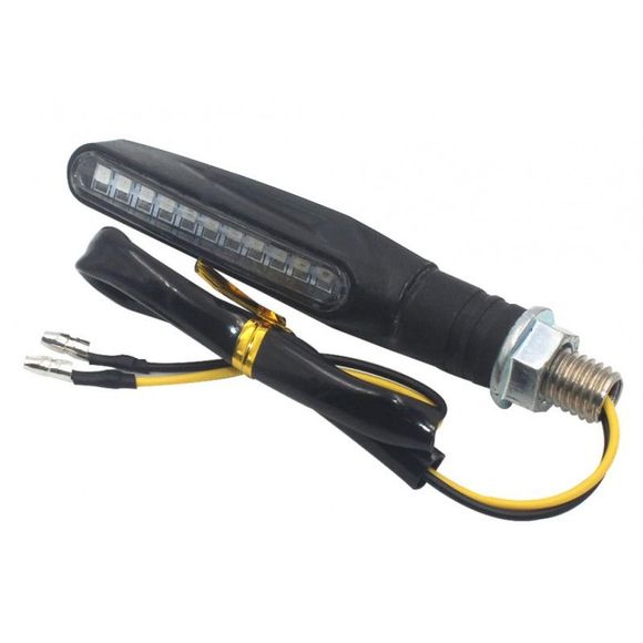 Brazoline FURTIF ECO LED SEQUENTIAL Turn Signal (Pair) Universal - BlackRef: 6348S