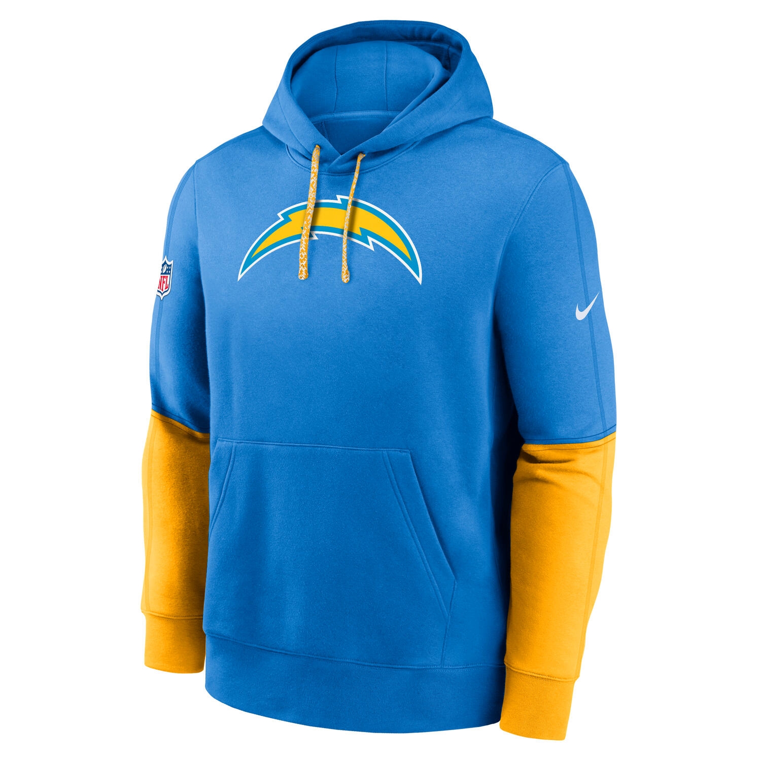 Los Angeles Chargers 2024 NFL Sideline Nike Club Hoodie Blue