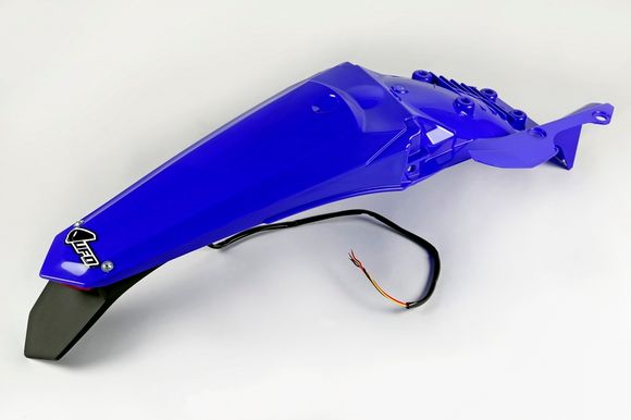 Garde boue Ufo + support de plaque avec feu bleuRef : UF00517A / 1087888003