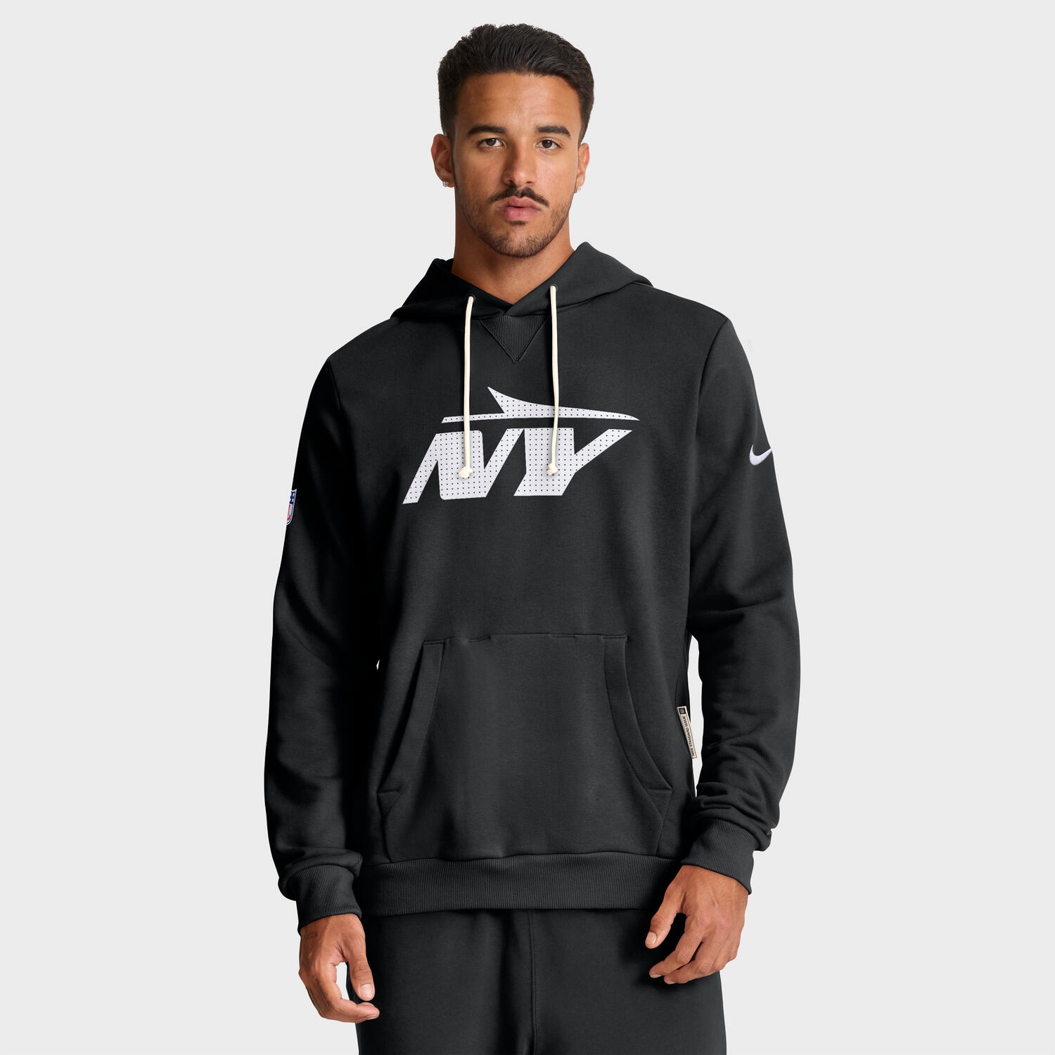 New York Jets 2025 NFL Sideline Nike Standard Issue Hoodie Black