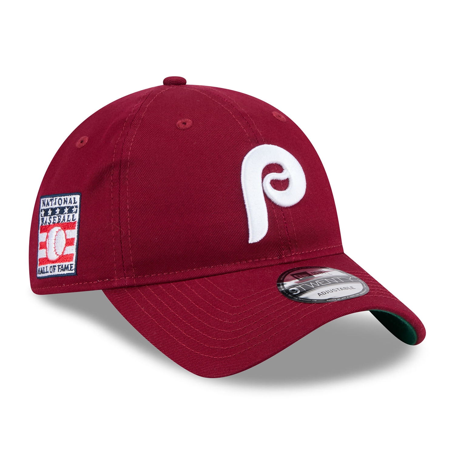 Philadelphia Phillies 2025 MLB Hall of Fame New 9TWENTY Adjustable Cap Burgundy