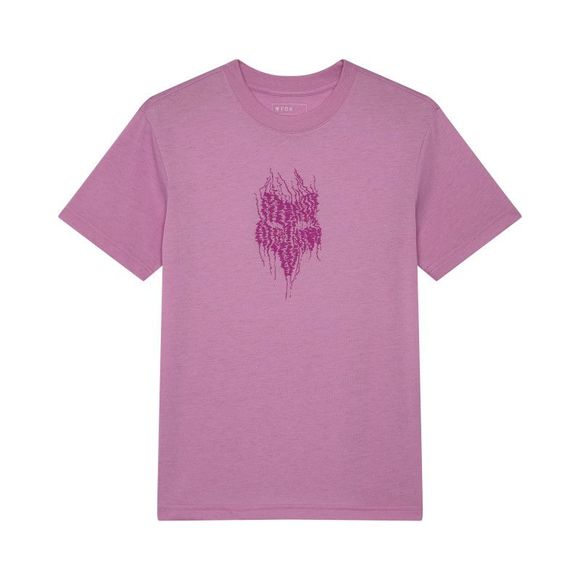 T -shirt short sleeves Fox Bark Tech - Woman - VioletRef: FX5391