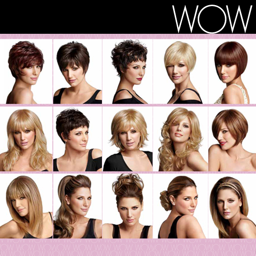 LUXHAIR WOW Synthetic Hair Wig Asymmetric