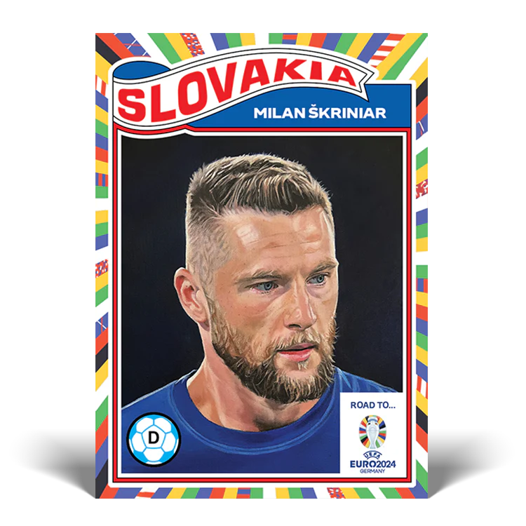 Road to UEFA EURO 2024 Living Set Card 9 - Milan Škriniar