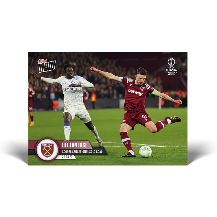 Topps UK - Scores sensational solo goal - EL TOPPS NOW® Card #41