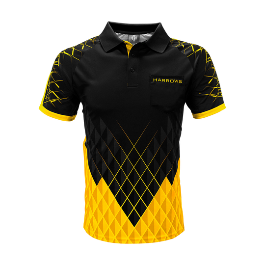 Harrows Paragon Dartshirt - Gelb