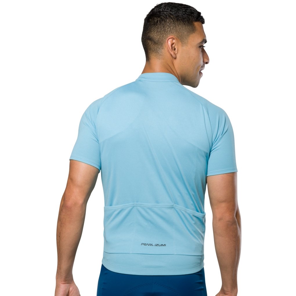 PEARL iZUMi Quest Shortsleeve Jersey Men 11122406 - air blue - AA1