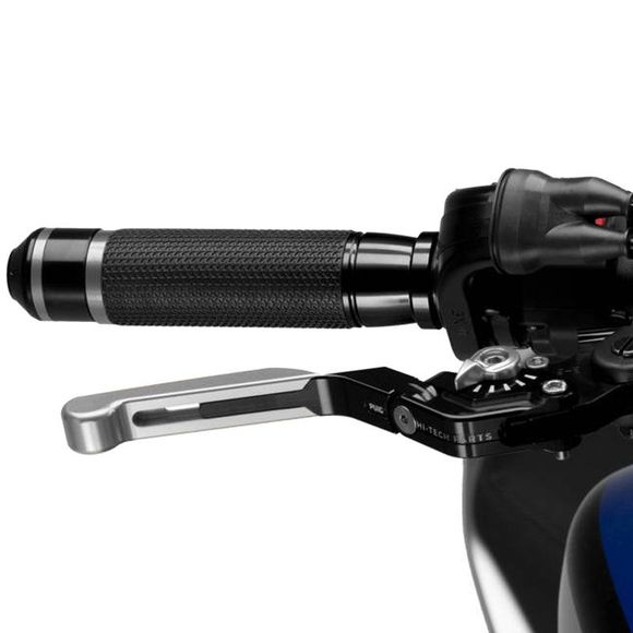 Puig Foldable Extendable Brake Lever 3.0 Silver Universal - GreyRef: PUI0131