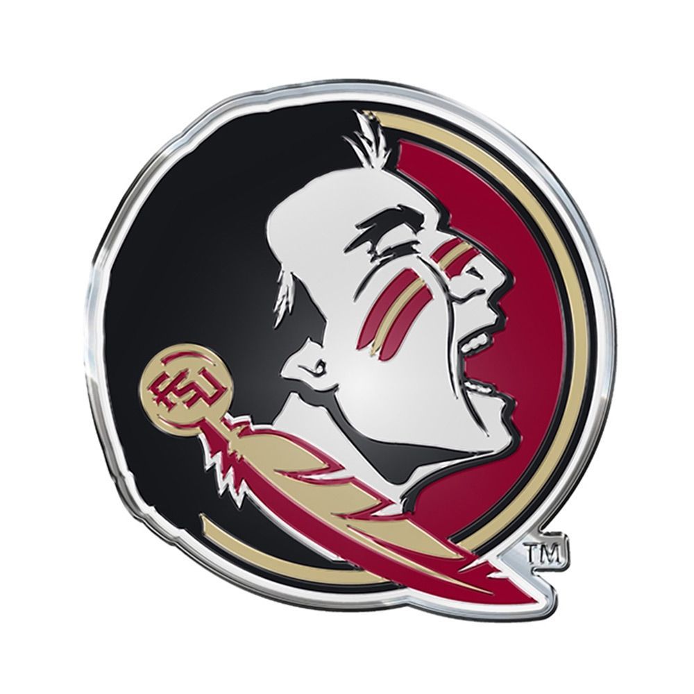 Florida State Seminoles Aluminium Color NCAA Team Emblem