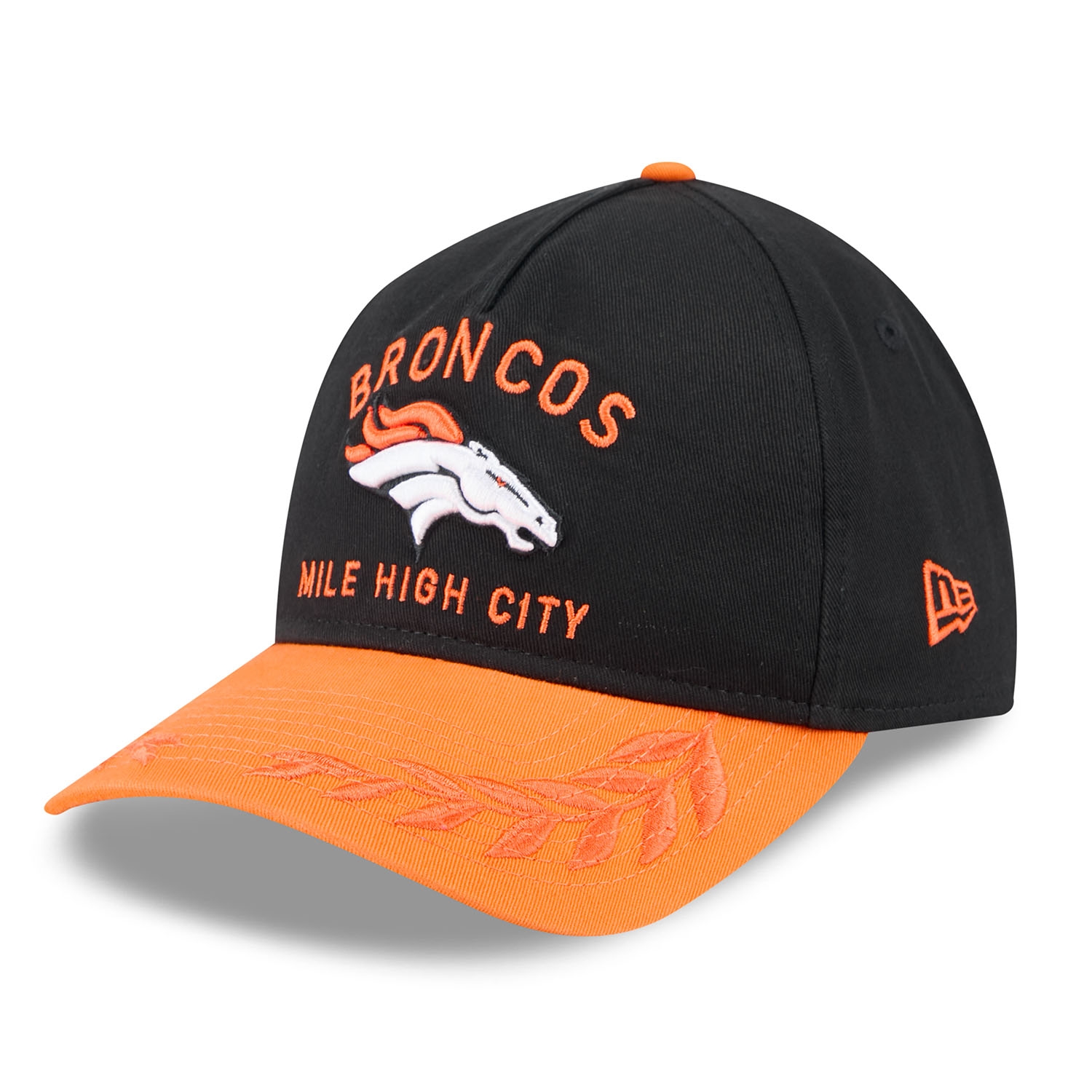 Denver Broncos 2025 NFL Draft 9TWENTY A-Frame Adjustable Cap Black