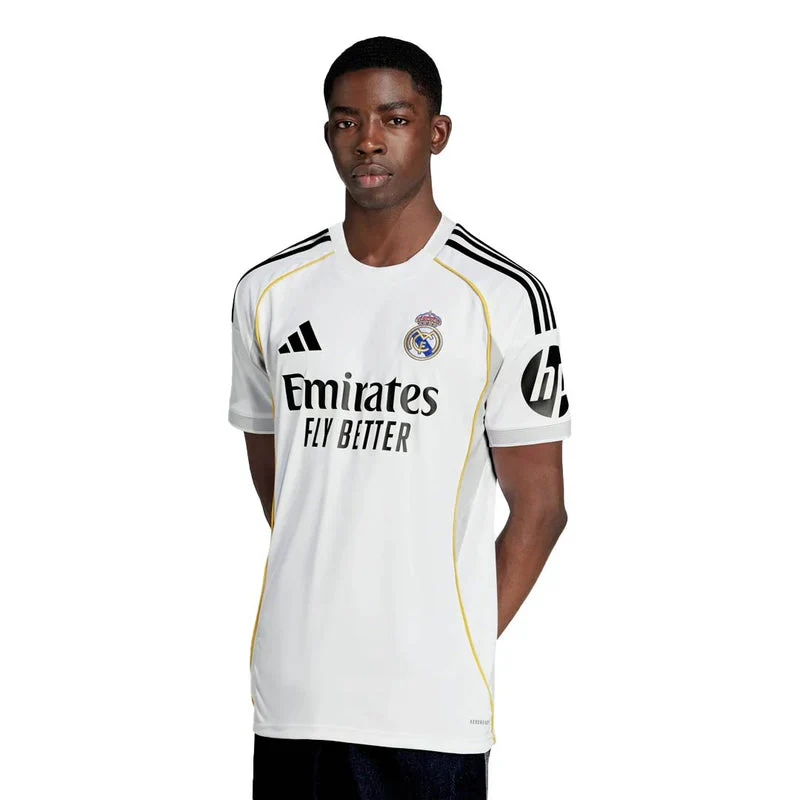 Luka Modric Real Madrid 25/26 Home Jersey w/ Champions League Patches (White)