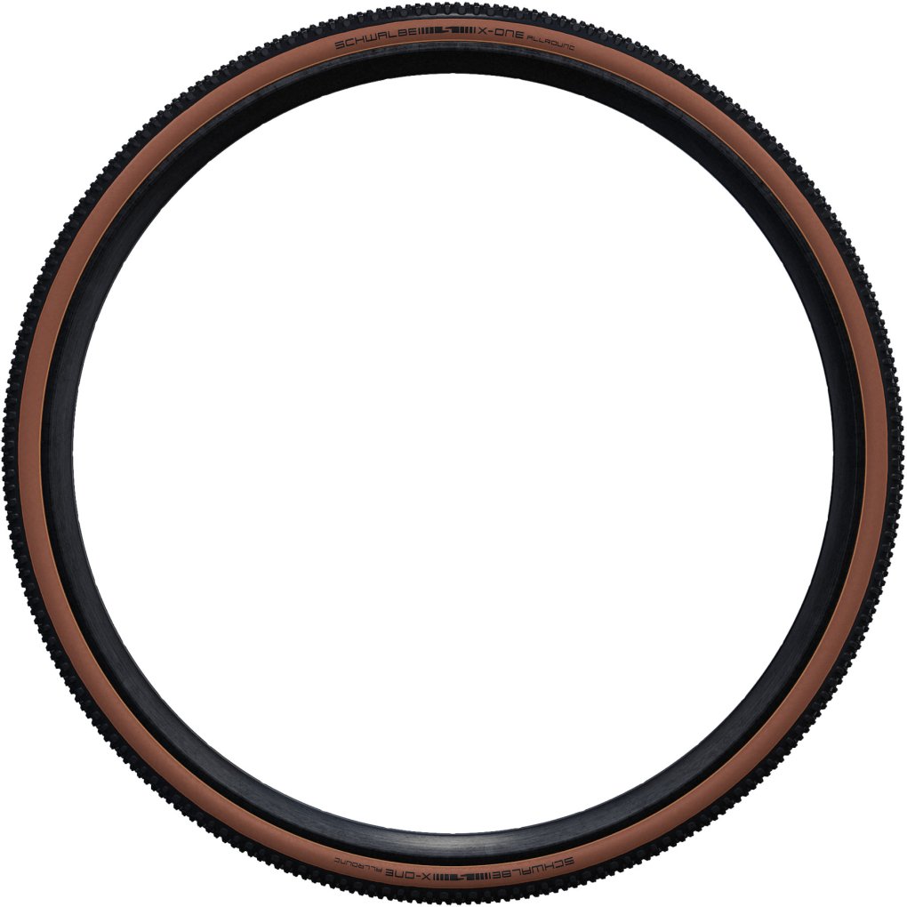 Schwalbe X-One Allround Folding Tire - Performance | Addix | Race Guard | TLEasy - 33-622 | Bronze Sidewall
