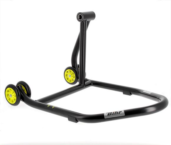 Right single monobras Bihr home trap black mat in universal yellow wheelsRef: BI02017A / 3032113