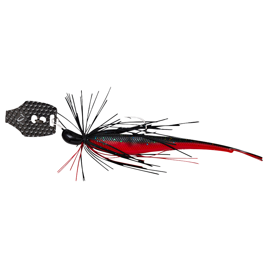 Savage Gear Chatterbait Crazy Swim Jigs (Black N Red)