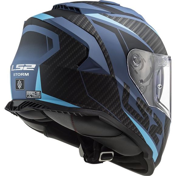 LS2 FF800 - STORM II - RACER - Blue Full-Face HelmetRef: LS0819-C8365