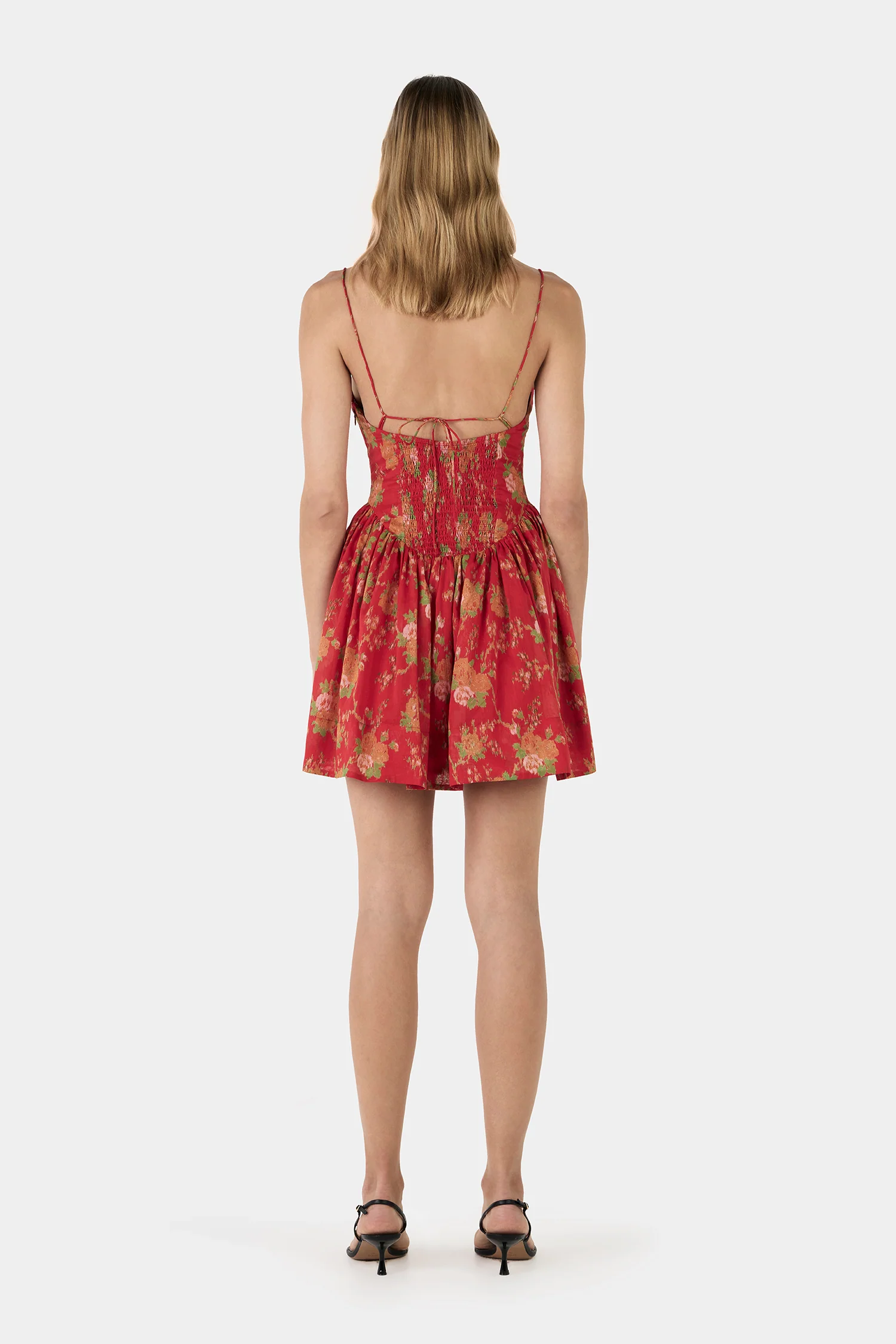Cordelia Mini Dress Climbing Roses