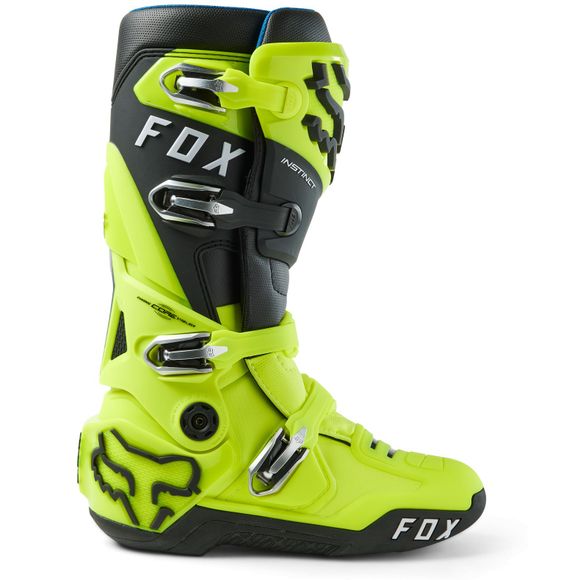 Fox INSTINCT 2.0 2024 cross Boots - Yellow / BlackRef: FX3726-C51274