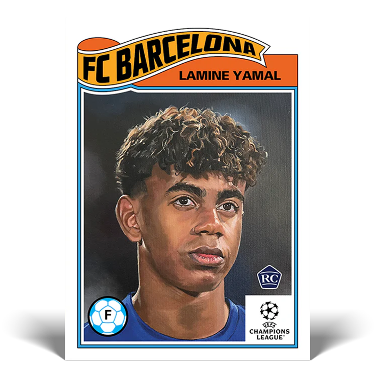 Topps UK - UCC Living Set Card #596 - Lamine Yamal
