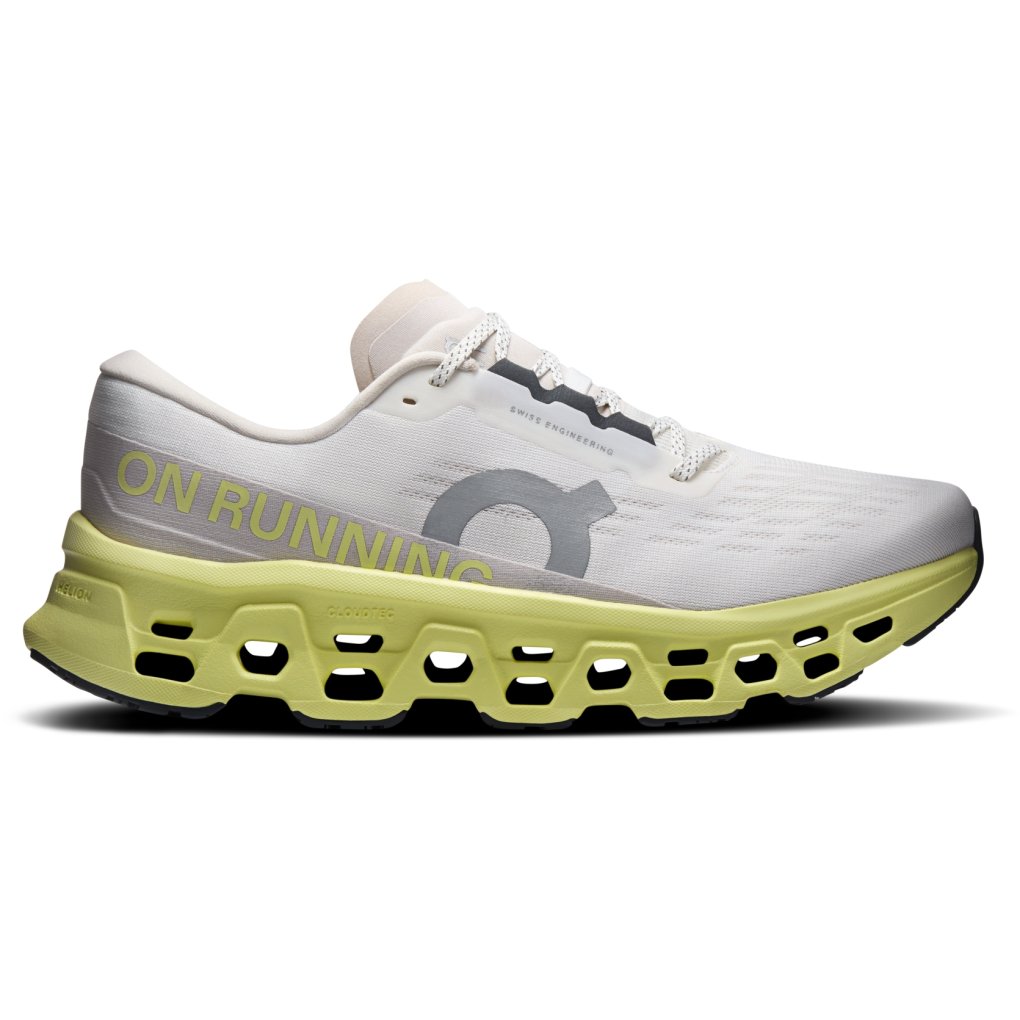 On Cloudmonster 3 Running Shoes Men - Ivory | Limelight