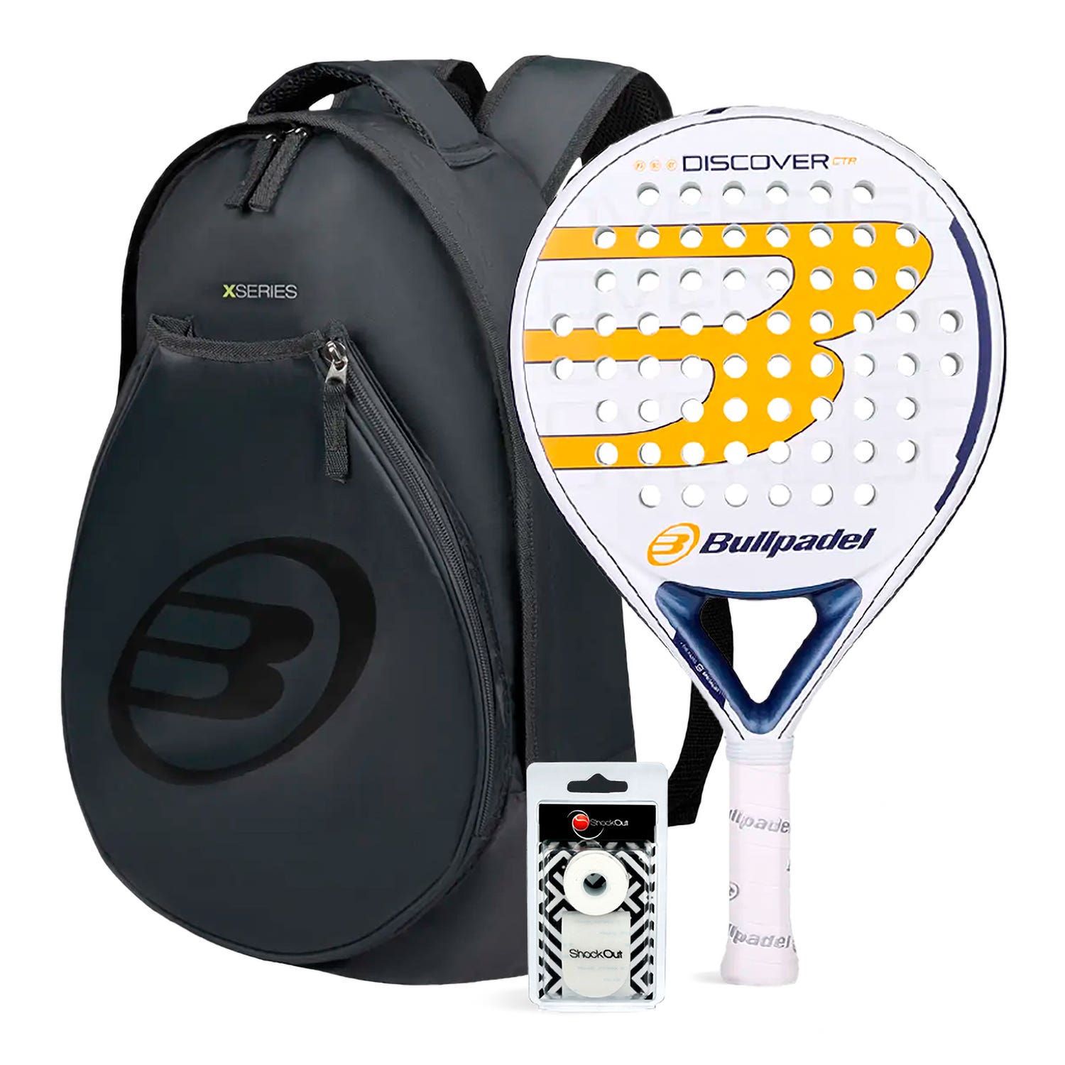 PACK BULLPADEL DISCOVER CTRL BAG