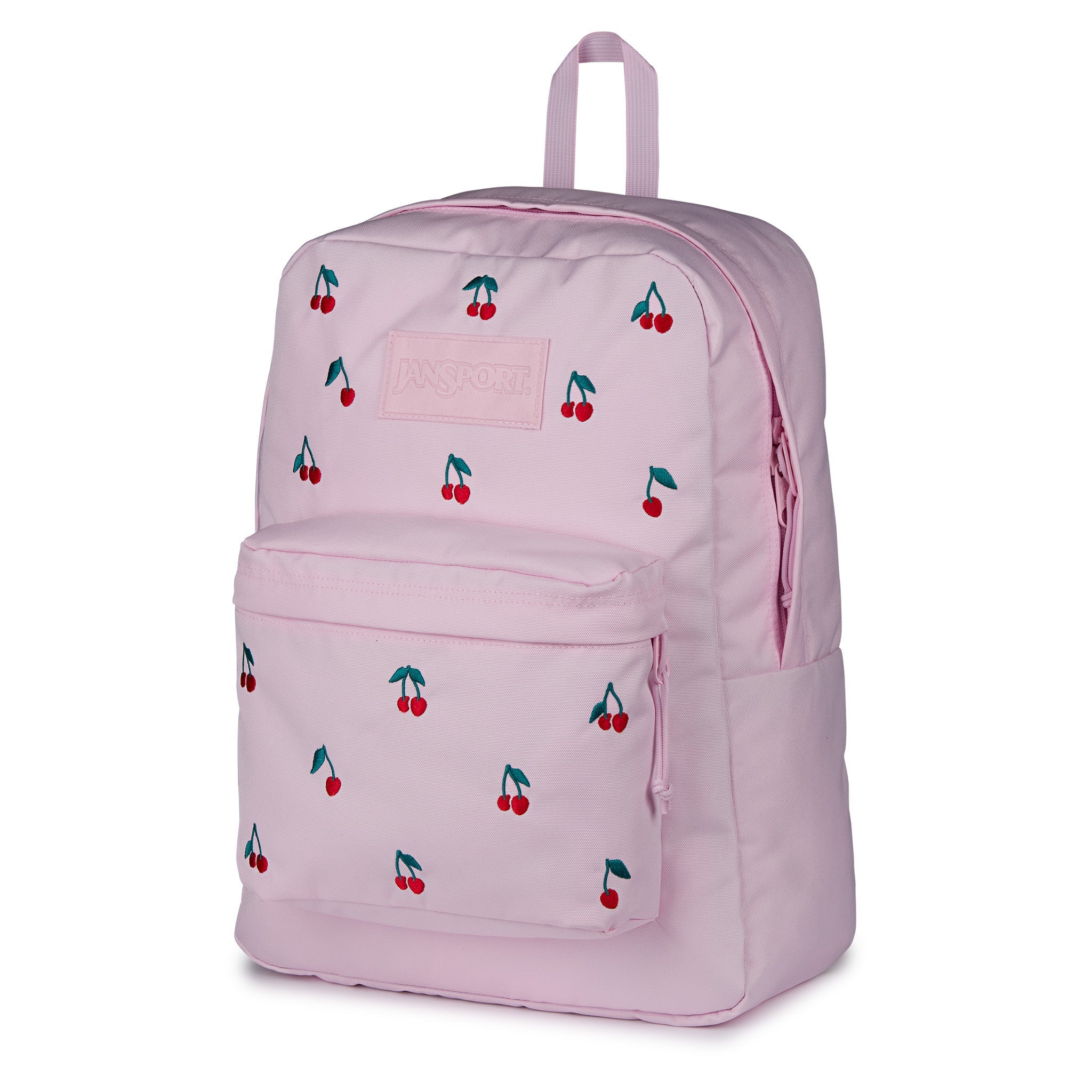 SuperBreak® Plus Backpack in Pink Ice Cherry Embroidery