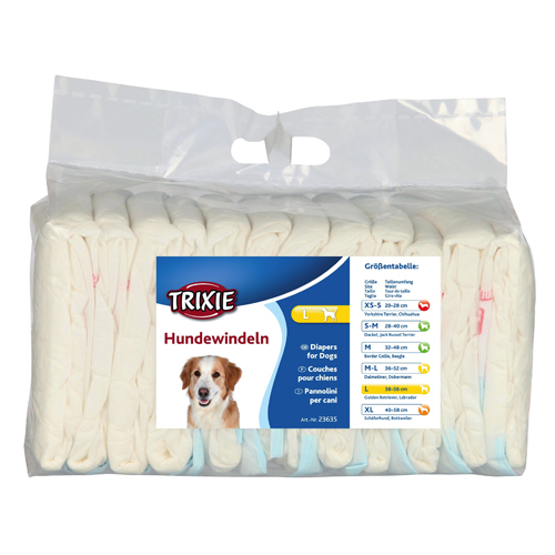 Trixie Nappies for Female Dogs - S / M