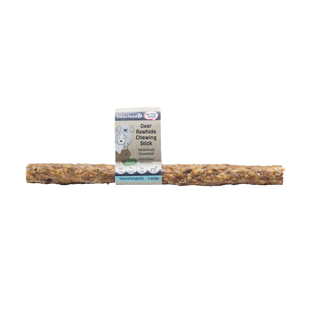 Beeztees Deerhide Chew Stick - 15 cm