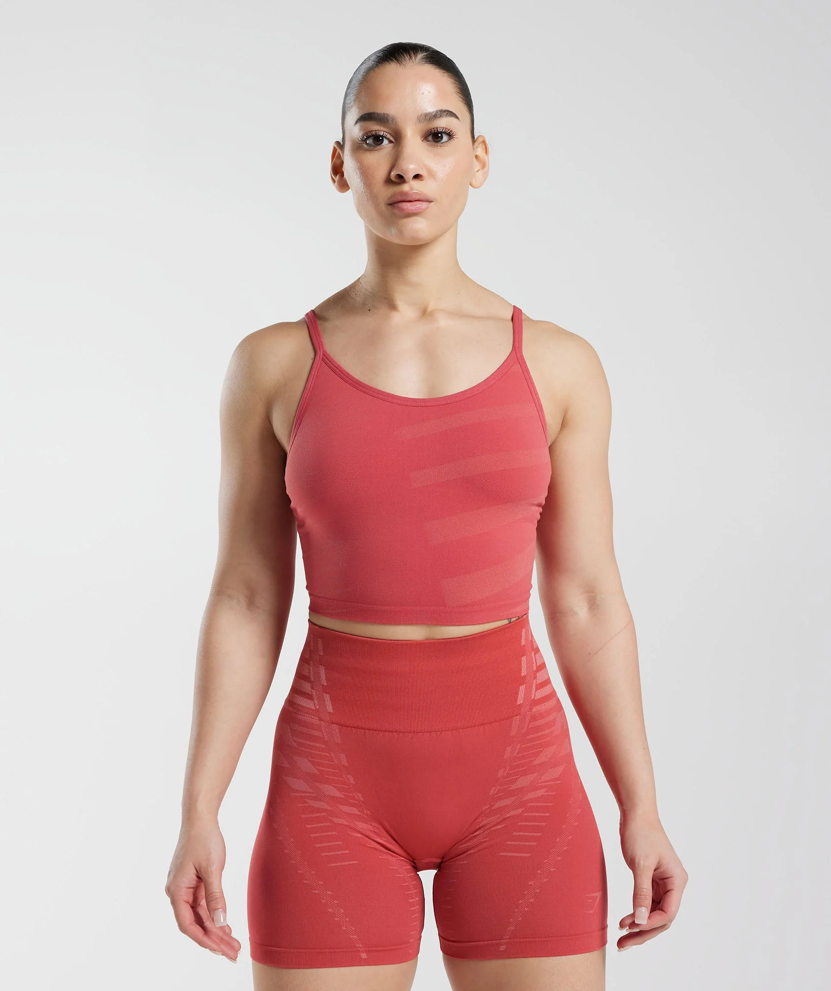 Apex Limit Cami Tank Light Sundried Red/Terracotta Pink