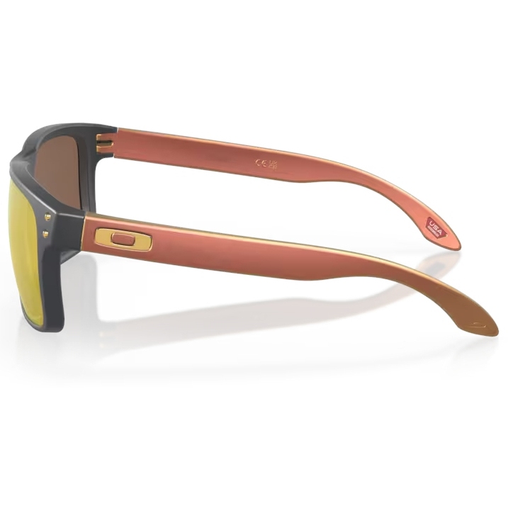 Oakley Holbrook Glasses - Matte Carbon/Prizm 24K Polarized - OO9102 W4-57