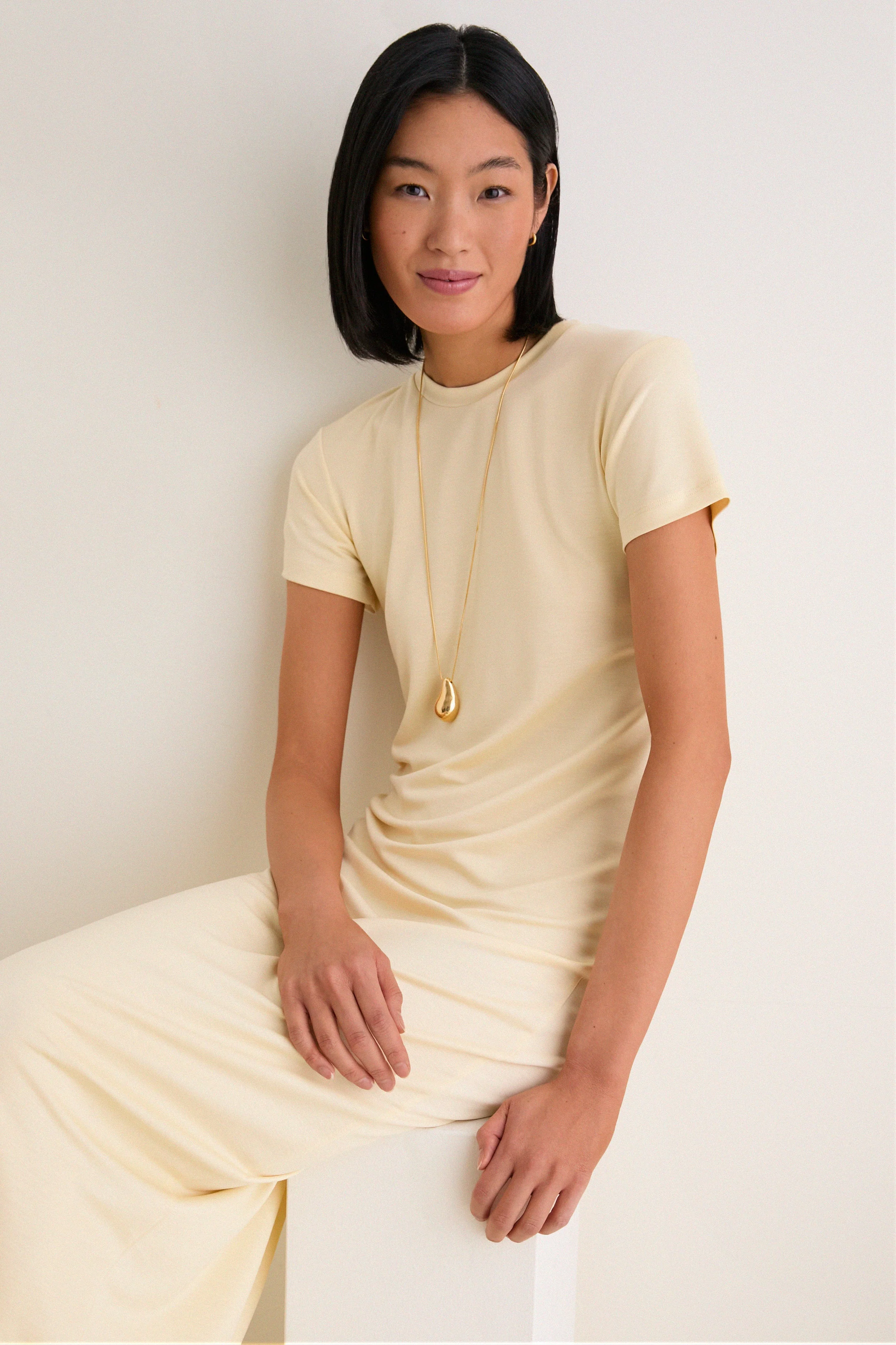 Butter Yellow Wynne Dress