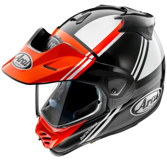 Casque intégral Arai TOUR-X5 - COSMIC - Rouge / BlancRef : AI0574