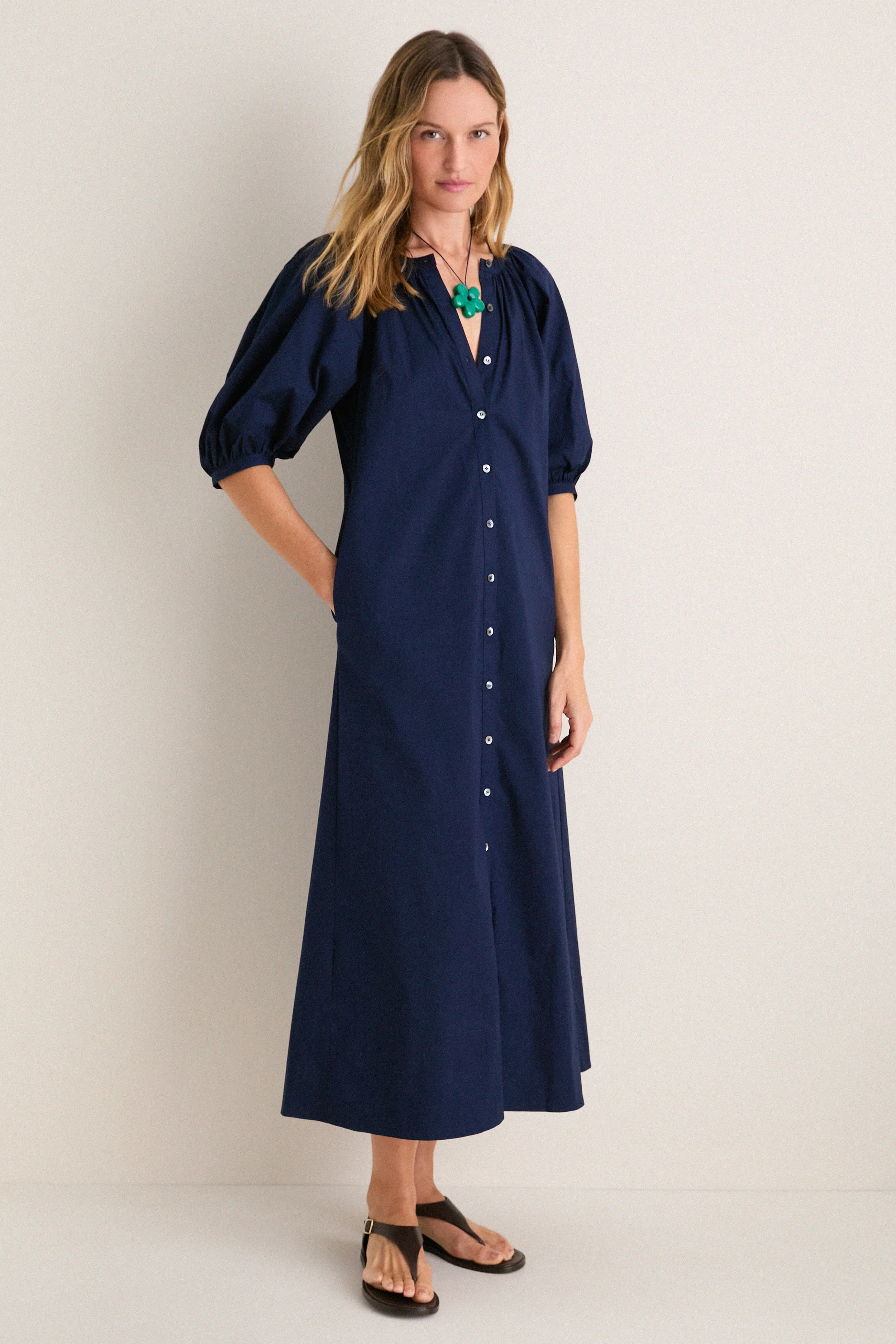 Navy Vincent Dress