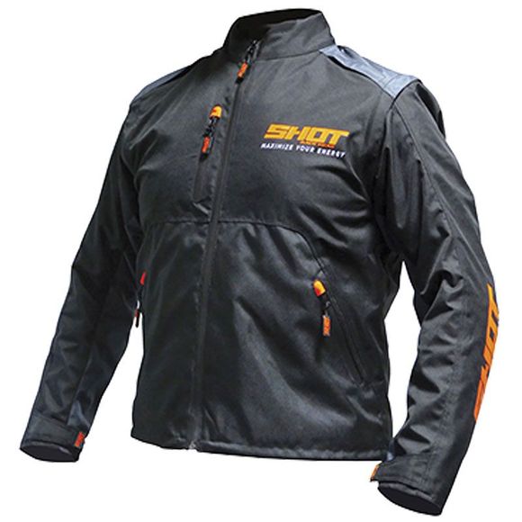 Shot CONTACT ASSAULT enduro jacket - BLACK NEON ORANGE 2022 - Black / OrangeRef: SO1708