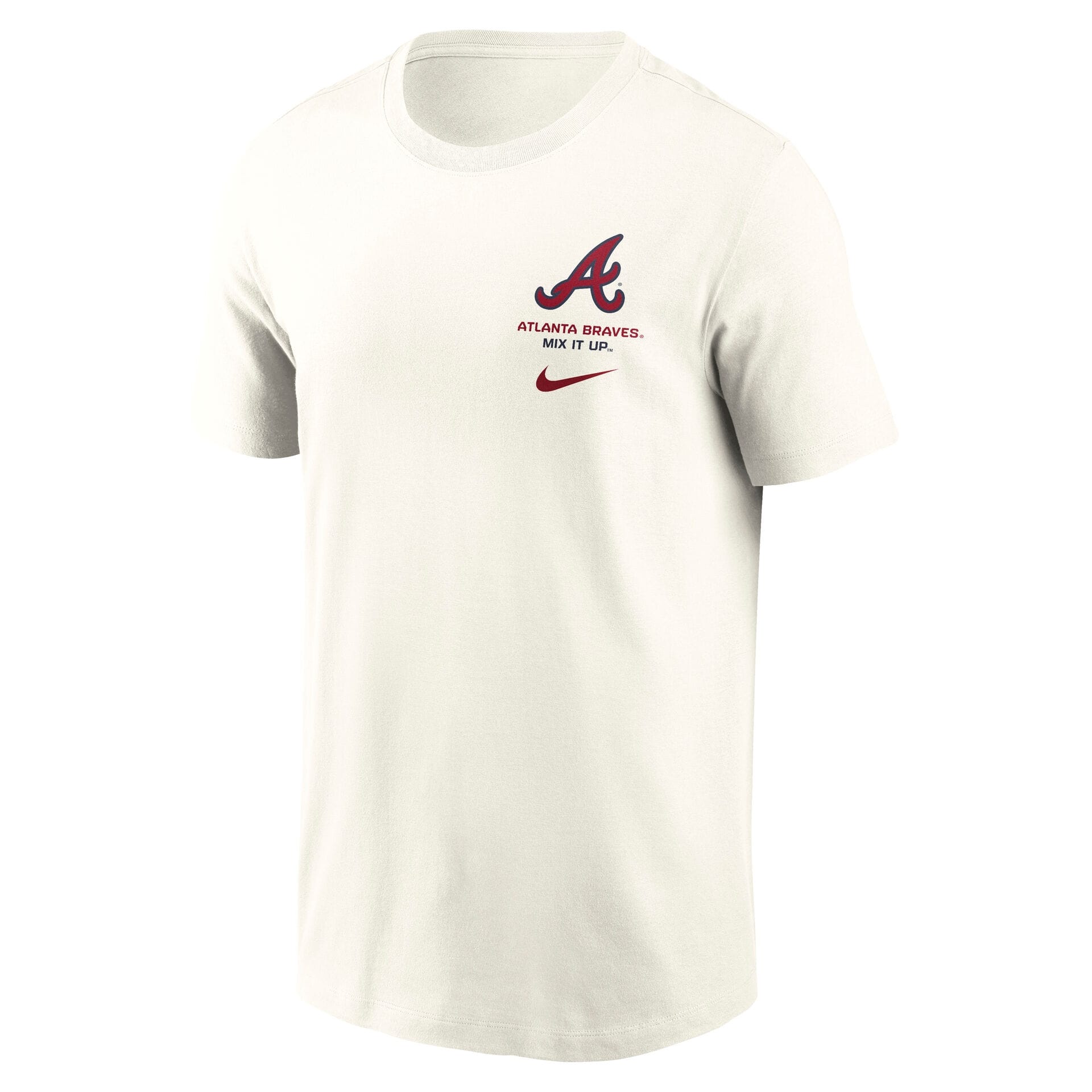 Atlanta Braves Primetime 2-Hit T-Shirt Cream