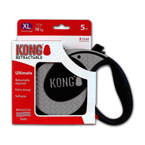 KONG Retractable Leash Ultimate - Grey