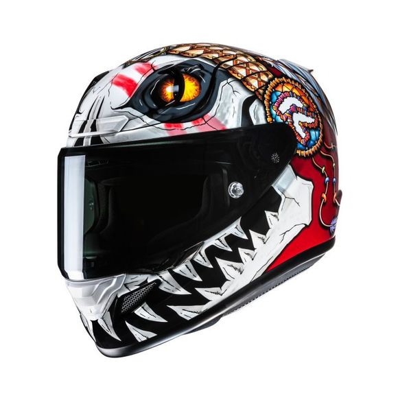HJC RPHA 12 Full-Face Helmet - KEPINA - Black / GreyRef: HJ1408
