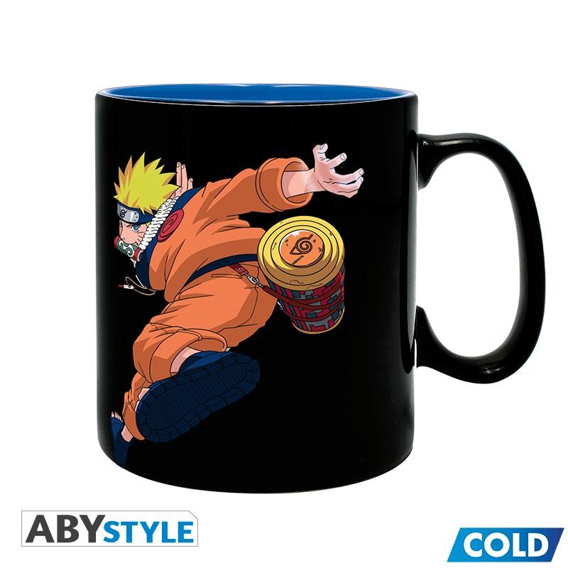 NARUTO Mug Heat Change Naruto & Sasuke