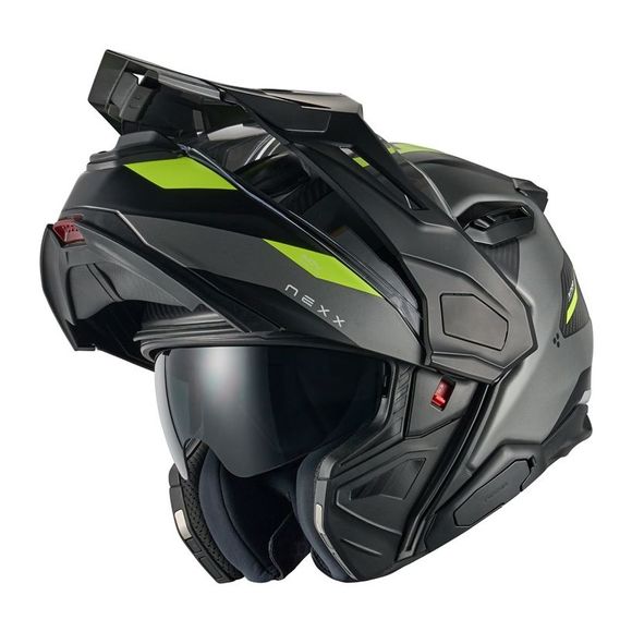 Casque modulable Nexx X.LIFECOUNTRY - TERRA - Gris / JauneRef : NE0630-ML010