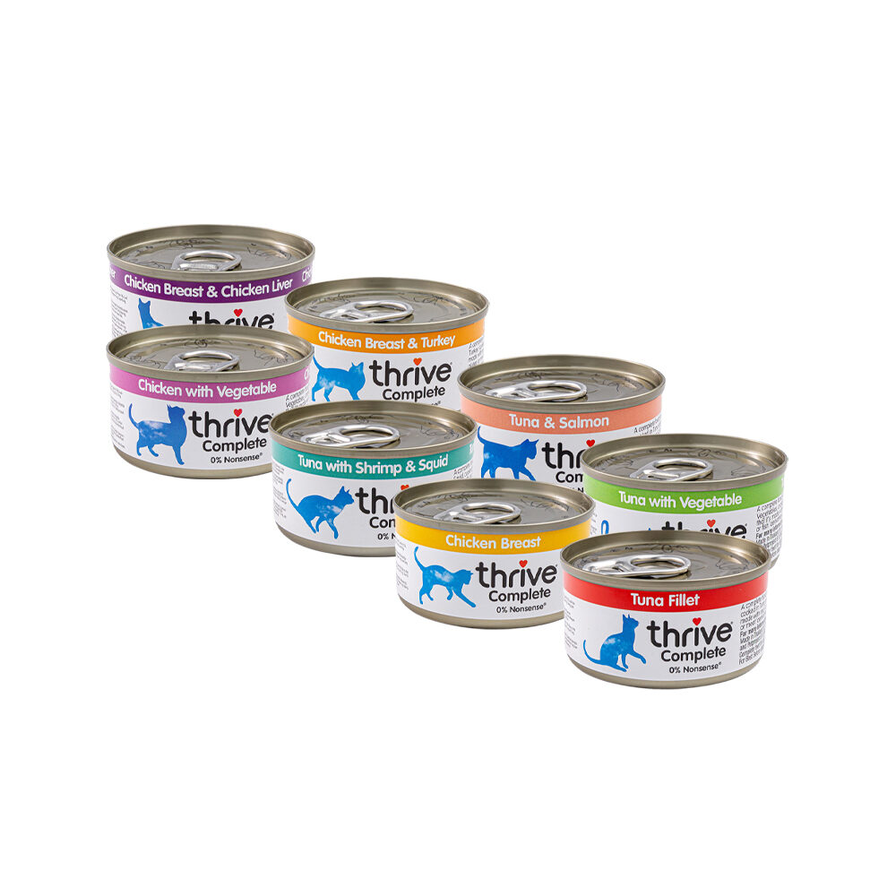 Thrive Complete Cat Food - Chicken Breast & Turkey - 12 x 75 g