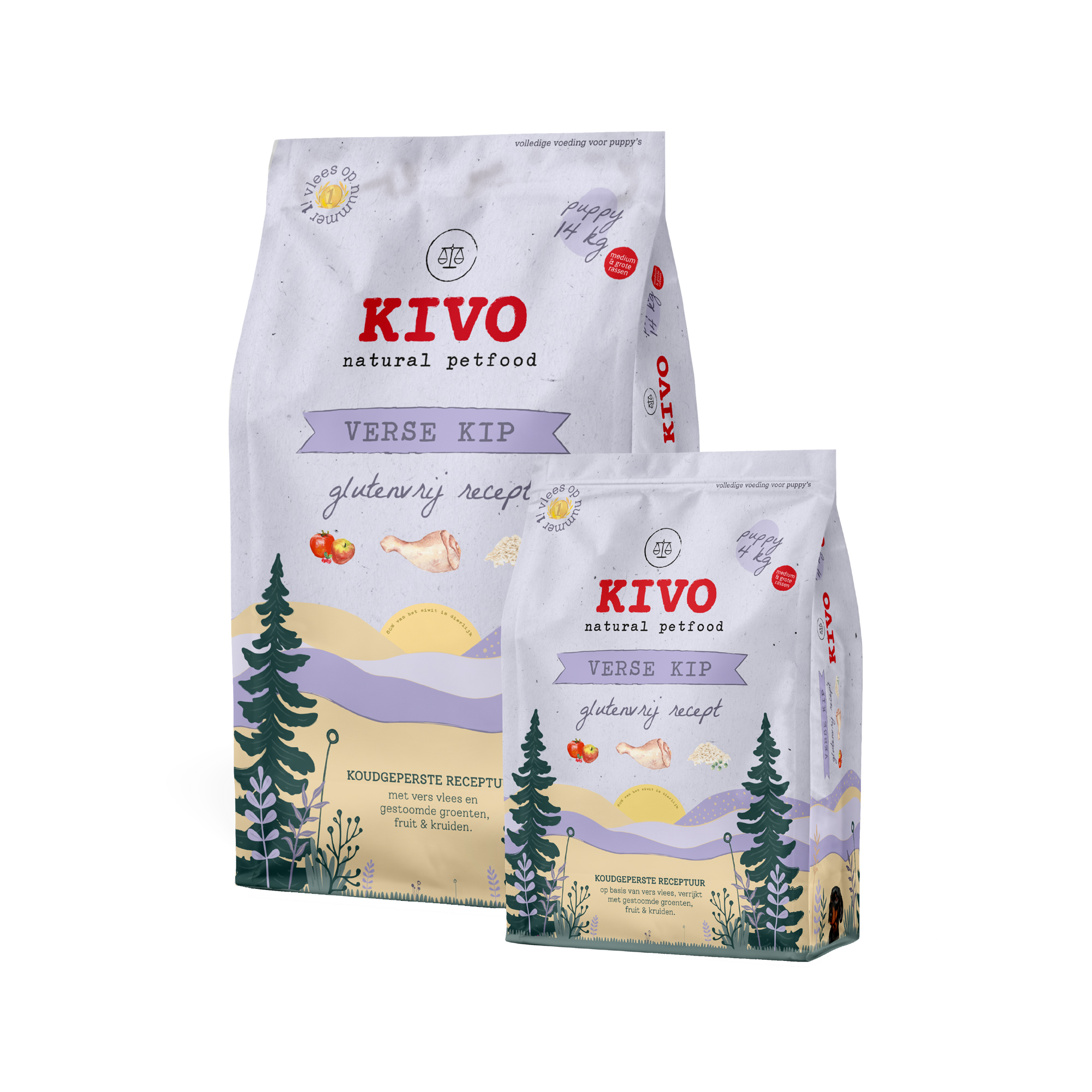 Kivo Fresh Chicken Puppy Gluten-Free - 14 kg