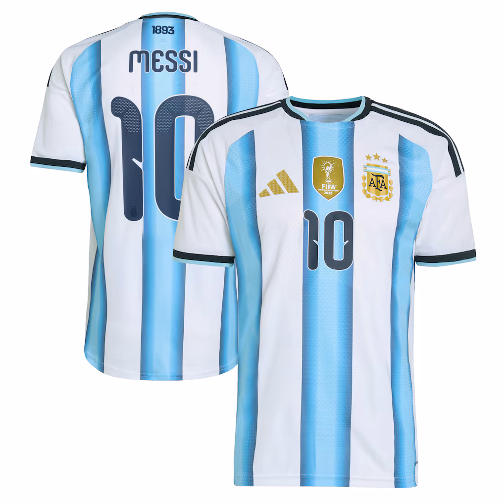 Lionel Messi Argentina National Team  FIFA x World Cup 2026 Home On Field Authentic Jersey - White