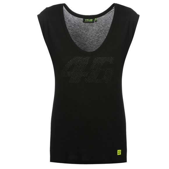 T-Shirt manches courtes VR 46 VR46 - SPORTSWEAR FEMME - NoirRef : VR0707