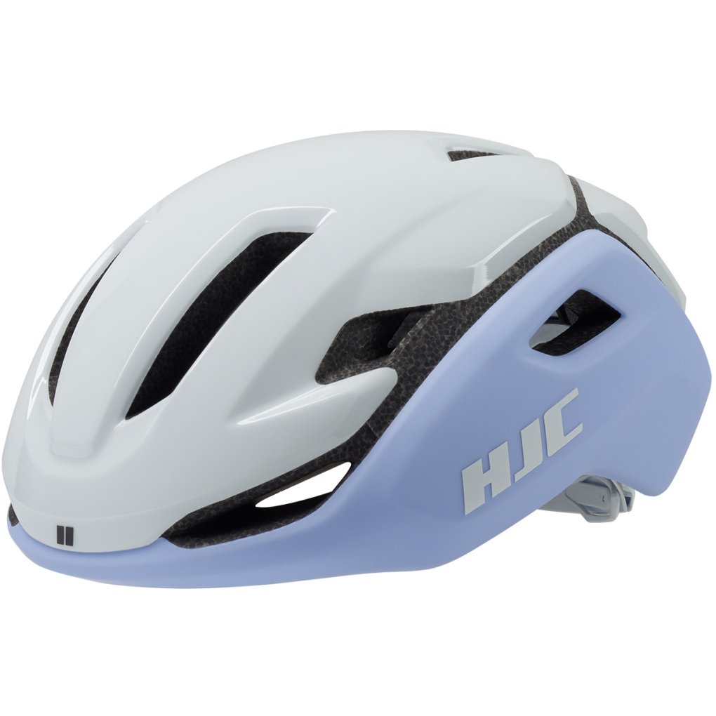HJC VALECO 2 Road Helmet - Matt / Gloss White Purple
